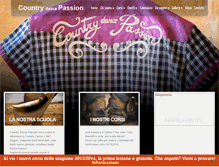 Tablet Screenshot of countrydancepassion.it